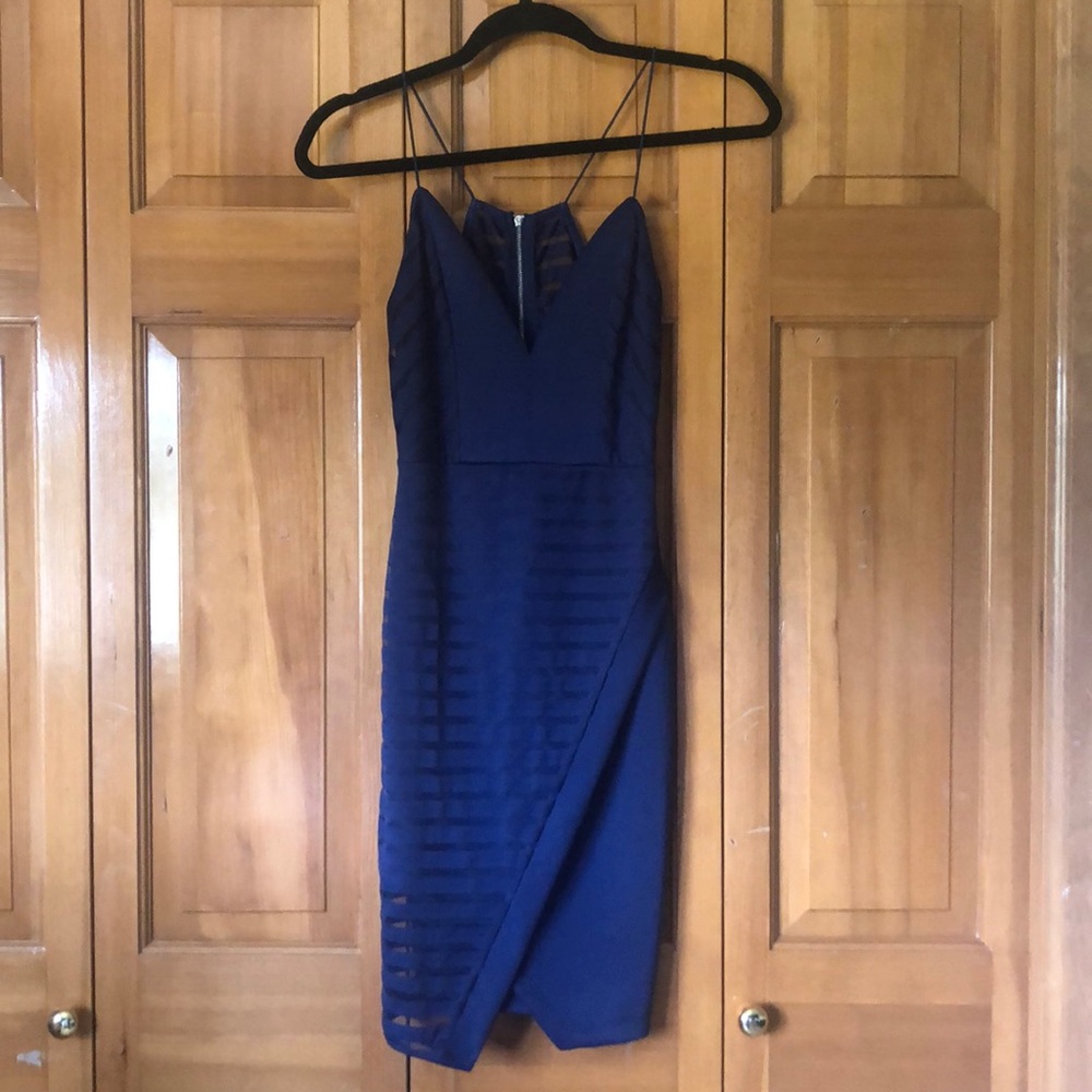 Navy Blue Sexy Dress
